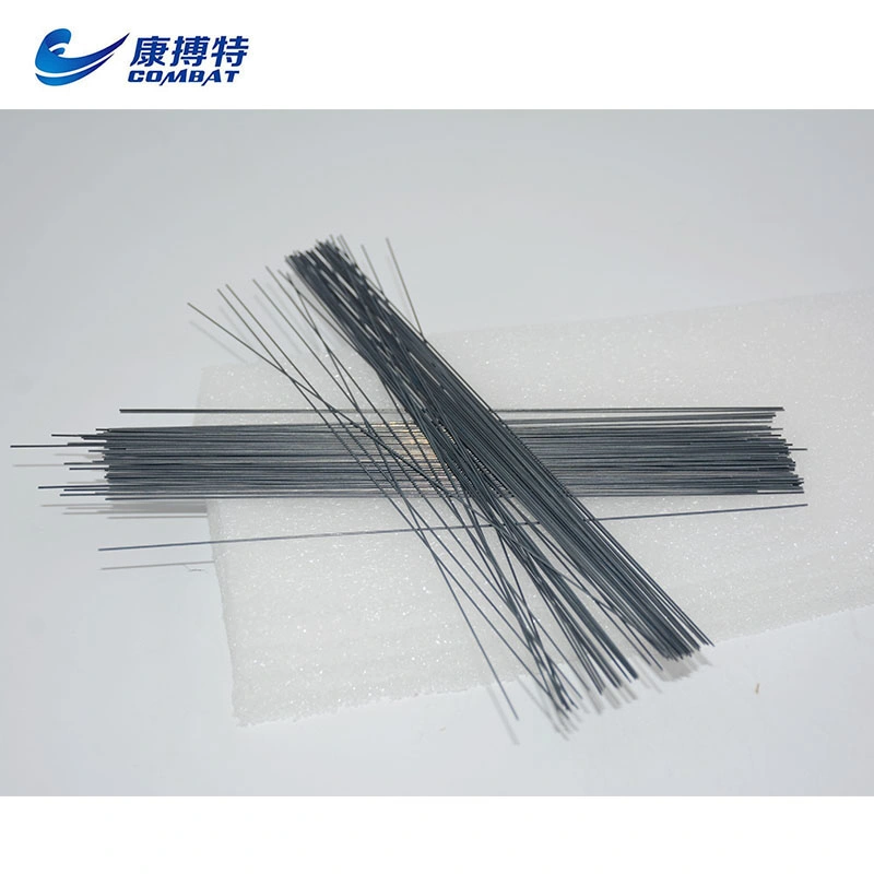 Dia0.6X190mm Pure Tungsten Wire Straightening Filament for Industry