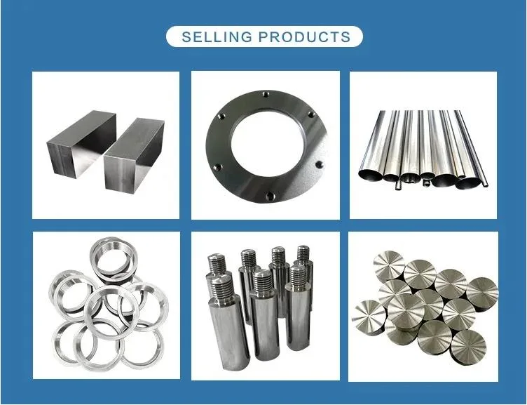 High Temperature Resistance Tungsten Carbide Tube Tungsten Carbide Pipe for Construction Tool Parts