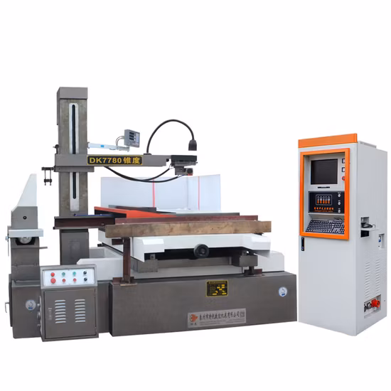 Taizhou Dk7780 CNC-EDM-Schneidemaschine, schnelle Drahtschneidemaschine